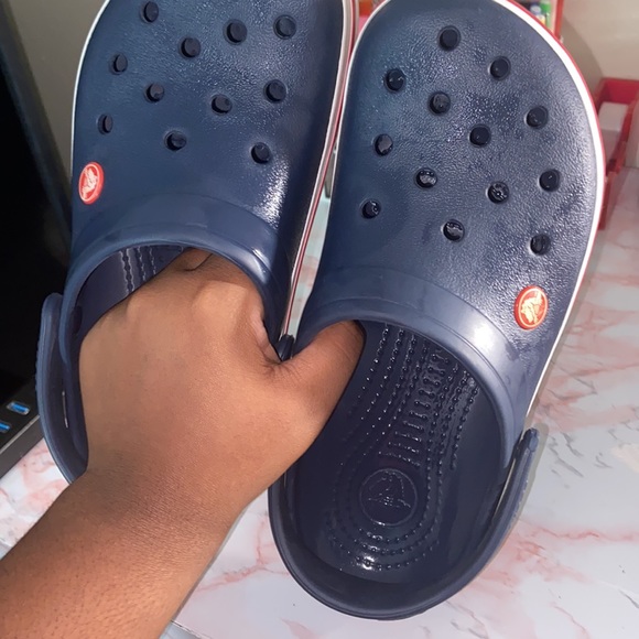 CROCS Shoes - Navy Blue Crocs Women’s Size 8